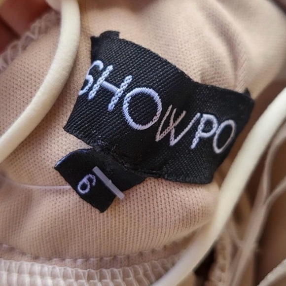 NWT Showpo Line Of Sight Midi Dress in White Size XS - Picture 8 of 9